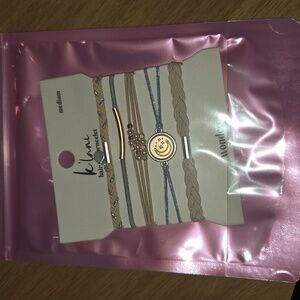 k'lani Wonder Hair Tie Bracelet Set of 5